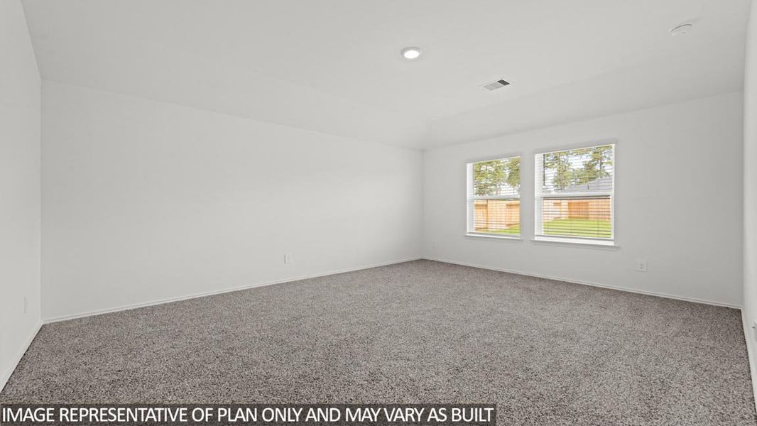 Spacious, unfurnished interior of a new home in Grand Pines, Magnolia (Image 8).