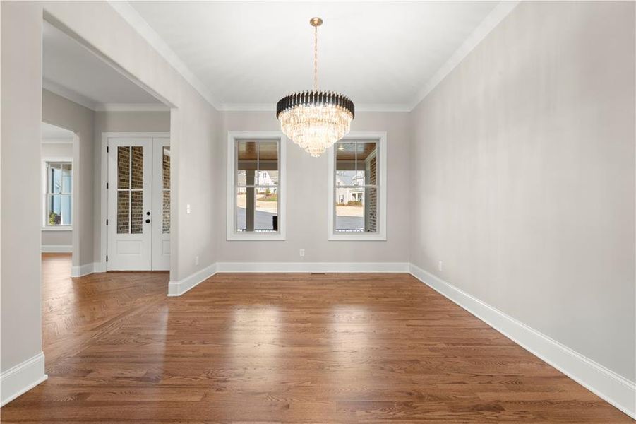Spacious, unfurnished interior of a new home in , Powder Springs (Image 36). Spacious, unfurnished interior of a new home in , Powder Springs (Image 36).