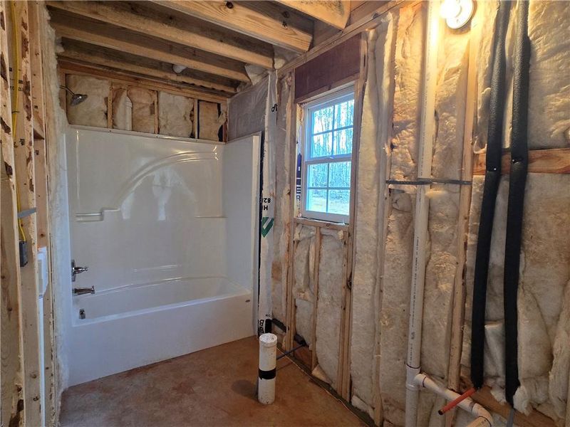 In-progress construction of a new home in , Demorest, GA (Image 33).