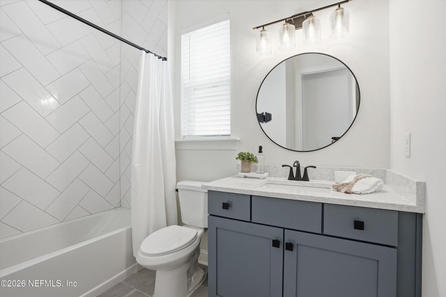 Furnished interior view inside a new home in Palm Crest at Seabrook, Ponte Vedra (Image 43).
