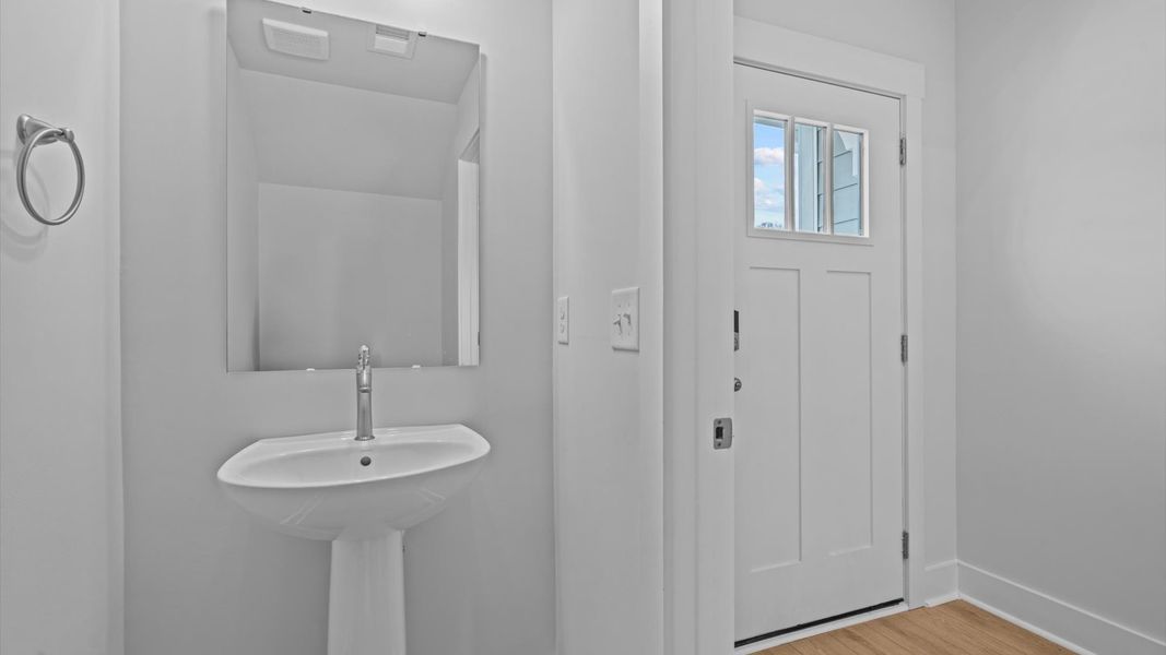 Furnished interior view inside a new home in Village at Midway, Anderson (Image 6).