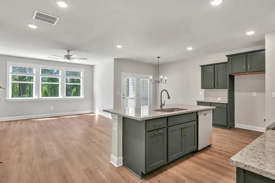 Furnished interior view inside a new home in , Lawrenceville (Image 5).