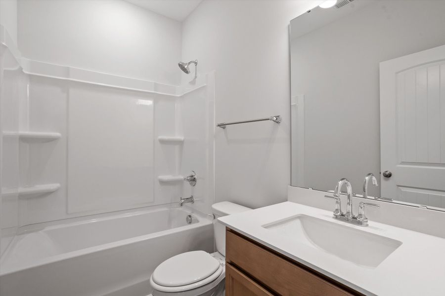 Furnished interior view inside a new home in Sweetbrier, Durham (Image 15).