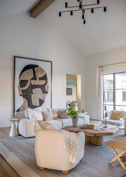 Furnished interior view inside a new home in , Dallas (Image 17).