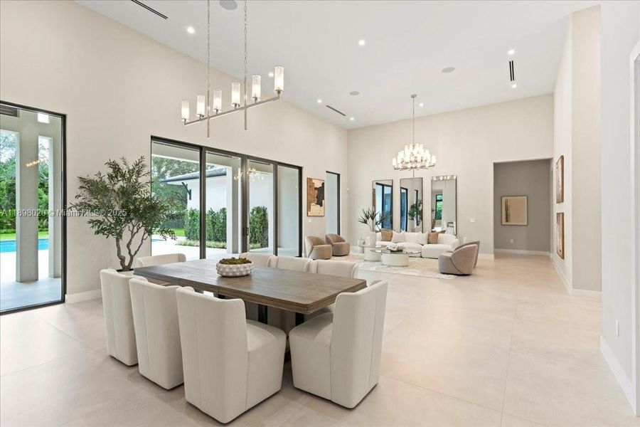 Furnished interior view inside a new home in , Miami (Image 29). Furnished interior view inside a new home in , Miami (Image 29).