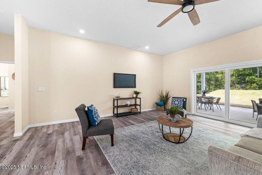Furnished interior view inside a new home in , Jacksonville (Image 31).