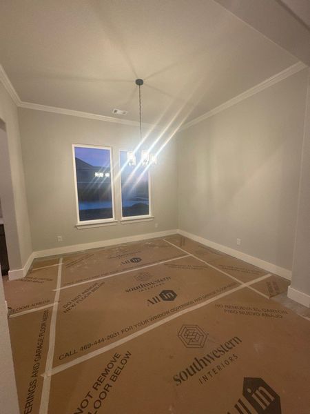 In-progress construction of a new home in Fannin Ranch, Leonard, TX (Image 5).