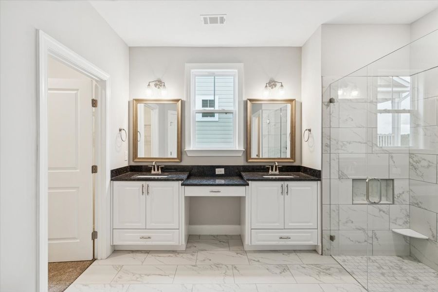 Furnished interior view inside a new home in Sinclair at Crawford Creek, Grovetown (Image 11).