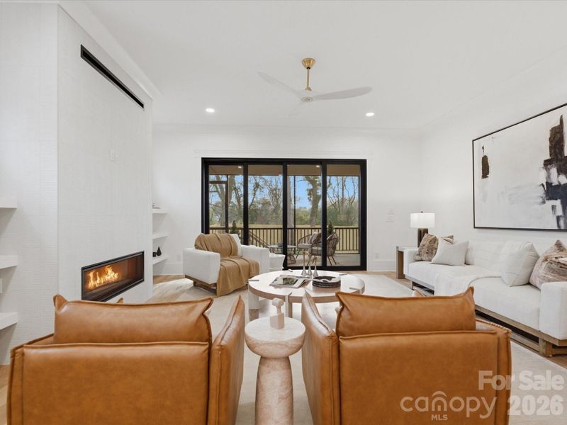 Furnished interior view inside a new home in , Charlotte (Image 30).