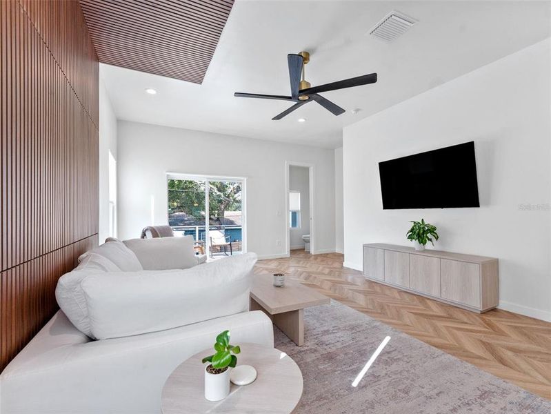 Furnished interior view inside a new home in , Tampa (Image 6).