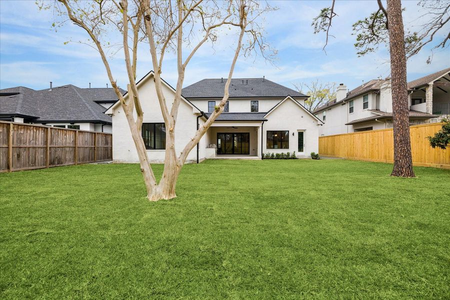 Exterior details and patio area of a home in , Spring Valley Village (Image 2). Exterior details and patio area of a home in , Spring Valley Village (Image 2).