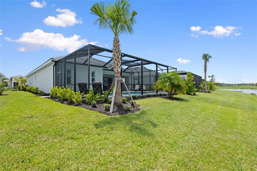 Exterior details and patio area of a home in Webbs Reserve, Punta Gorda (Image 28). Exterior details and patio area of a home in Webbs Reserve, Punta Gorda (Image 28).