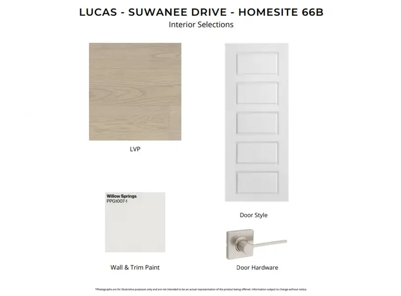 Sample of building materials used in homes in The Villas at Longleaf Park, a Watersound Origins® community, Inlet Beach (Image 4).