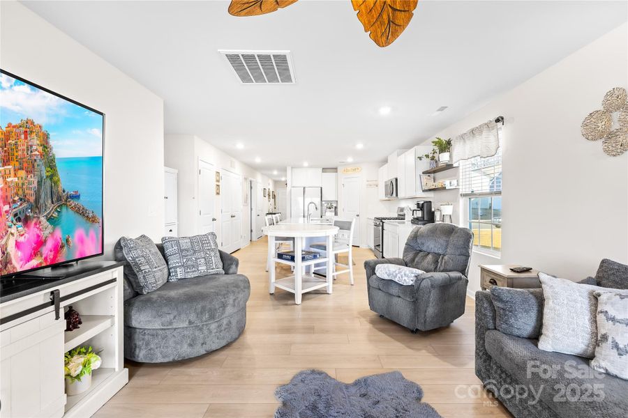 Furnished interior view inside a new home in , Statesville (Image 25).