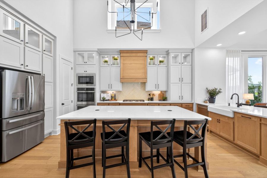 Furnished interior view inside a new home in Cross Creek West, Fulshear (Image 37).
