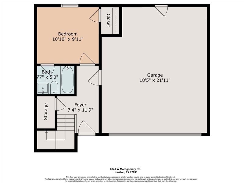 Floor plan first level Floor plan first level