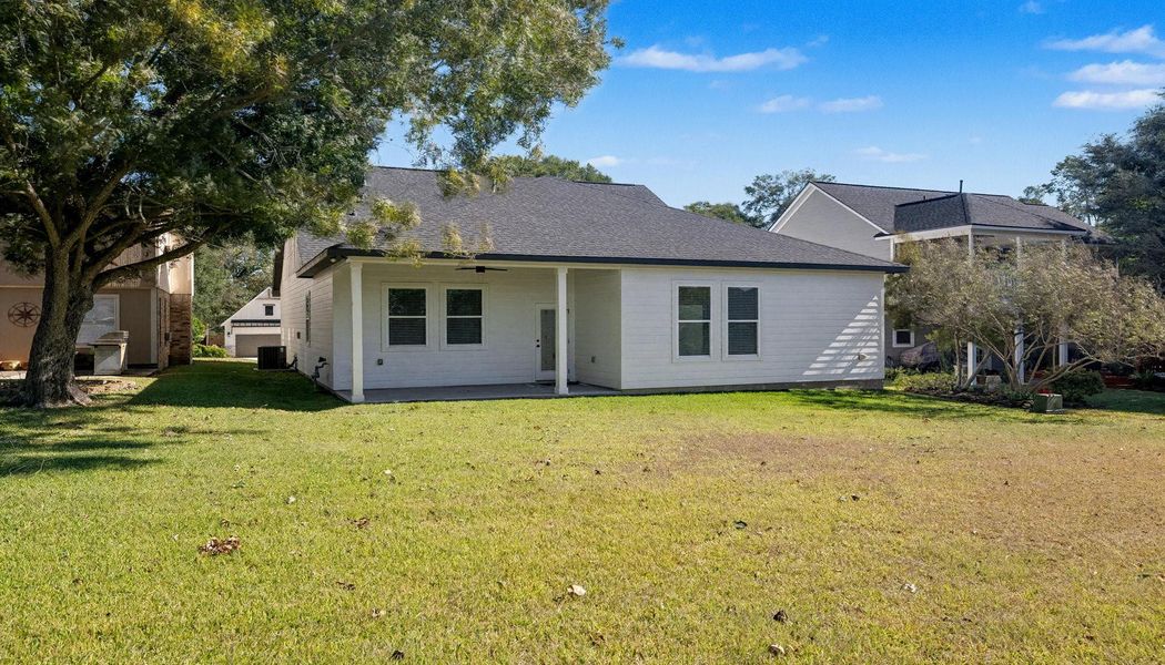 Exterior details and patio area of a home in , Willis (Image 25). Exterior details and patio area of a home in , Willis (Image 25).