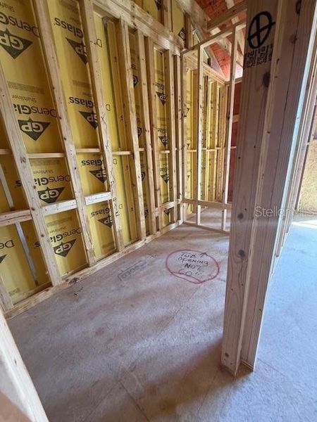 In-progress construction of a new home in Baldwin Crossing 16', Orlando, FL (Image 14).