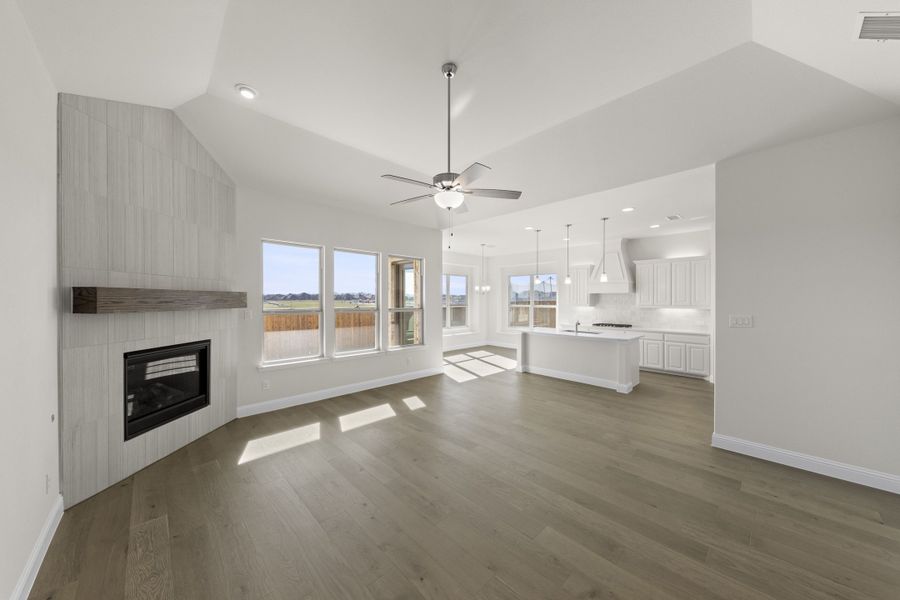 Spacious, unfurnished interior of a new home in Anna Town Square, Anna (Image 21). Spacious, unfurnished interior of a new home in Anna Town Square, Anna (Image 21).