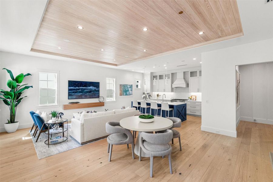 Furnished interior view inside a new home in , Delray Beach (Image 17). Furnished interior view inside a new home in , Delray Beach (Image 17).