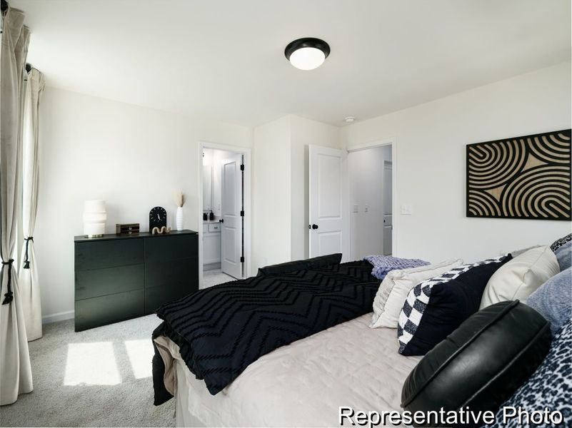 Furnished interior view inside a new home in Penley Place Townhomes, Clover (Image 16). Furnished interior view inside a new home in Penley Place Townhomes, Clover (Image 16).