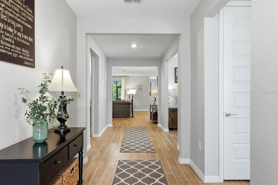 Furnished interior view inside a new home in , Parrish (Image 15).