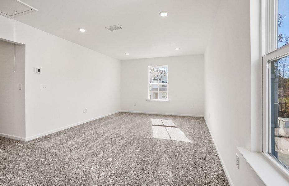 Spacious, unfurnished interior of a new home in Michaux Gardens, Belmont (Image 20). Spacious, unfurnished interior of a new home in Michaux Gardens, Belmont (Image 20).