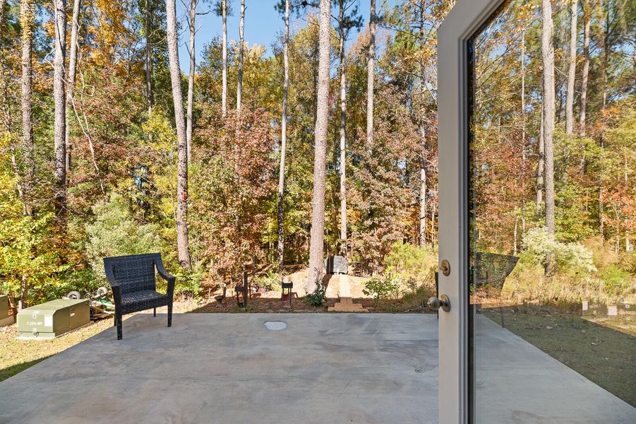 Exterior details and patio area of a home in , Moncks Corner (Image 2). Exterior details and patio area of a home in , Moncks Corner (Image 2).