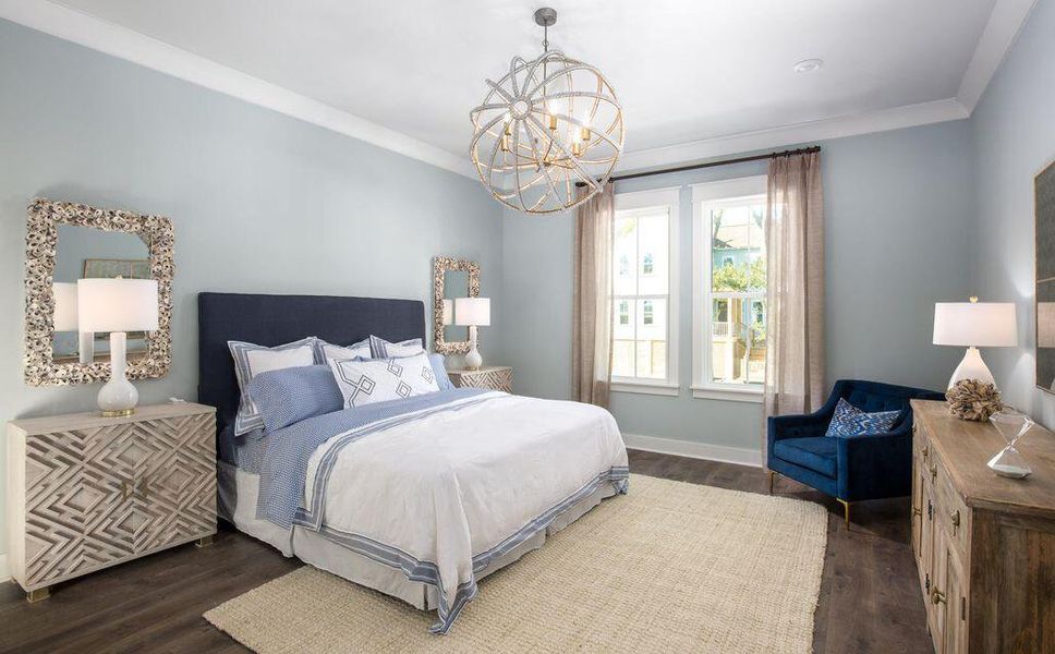 Furnished interior view inside a new home in , Summerville (Image 3).