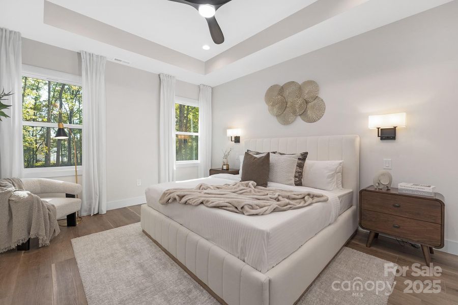 Furnished interior view inside a new home in , Gastonia (Image 10).