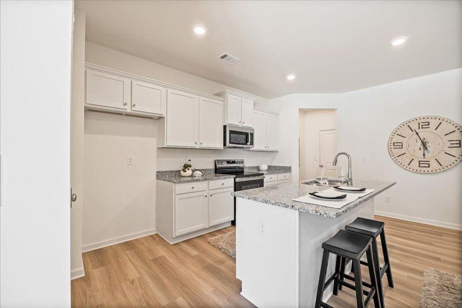 Furnished interior view inside a new home in , Conyers (Image 11).