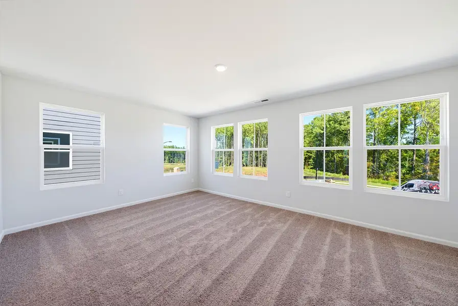 Spacious, unfurnished interior of a new home in Sweetbrier, Durham (Image 22).