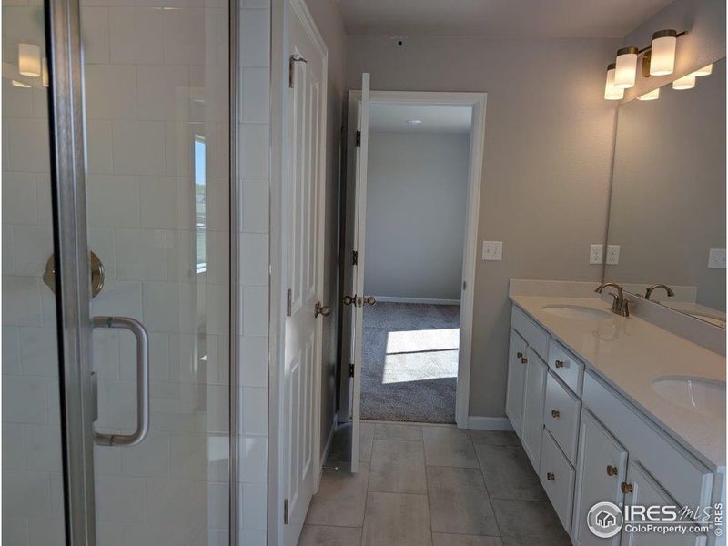 Furnished interior view inside a new home in Highlands Preserve, Mead (Image 8).
