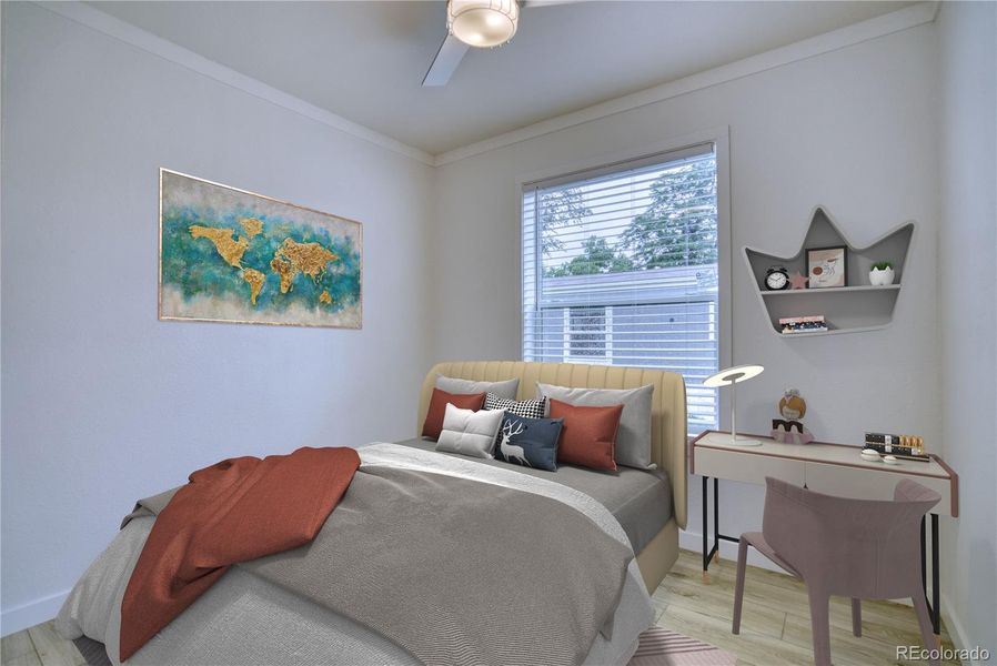 Furnished interior view inside a new home in , Fort Collins (Image 7). Furnished interior view inside a new home in , Fort Collins (Image 7).