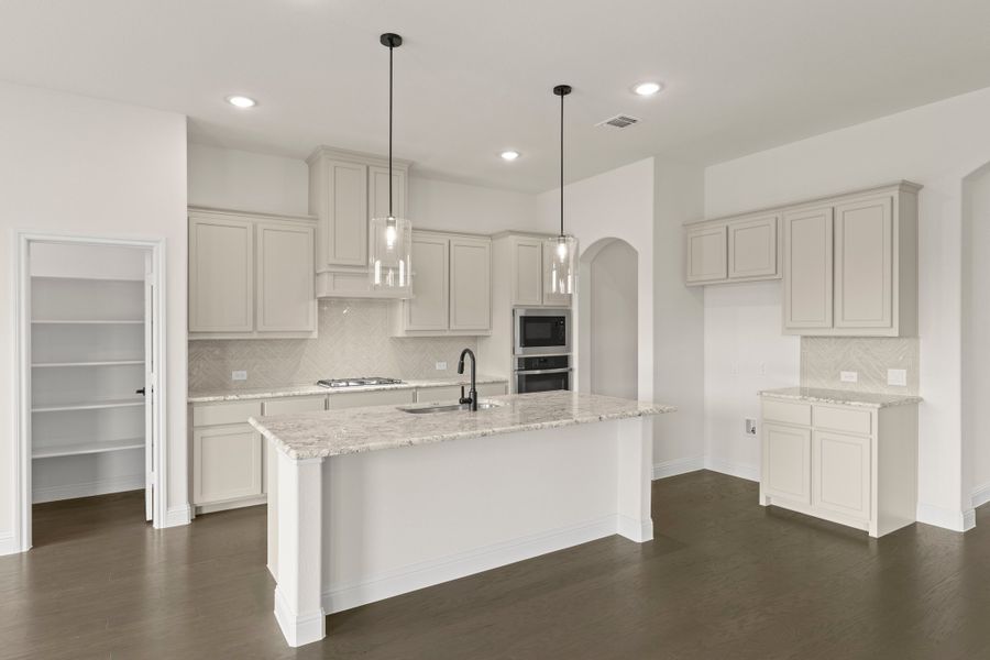 Furnished interior view inside a new home in Lovers Landing, Forney (Image 6).