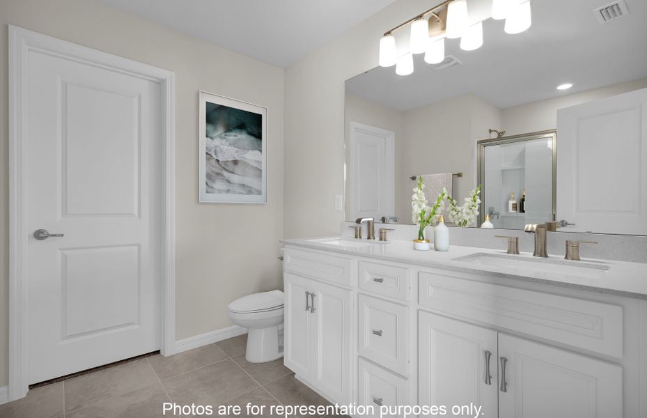Furnished interior view inside a new home in The Preserve at Bannon Lakes, St. Augustine (Image 11).
