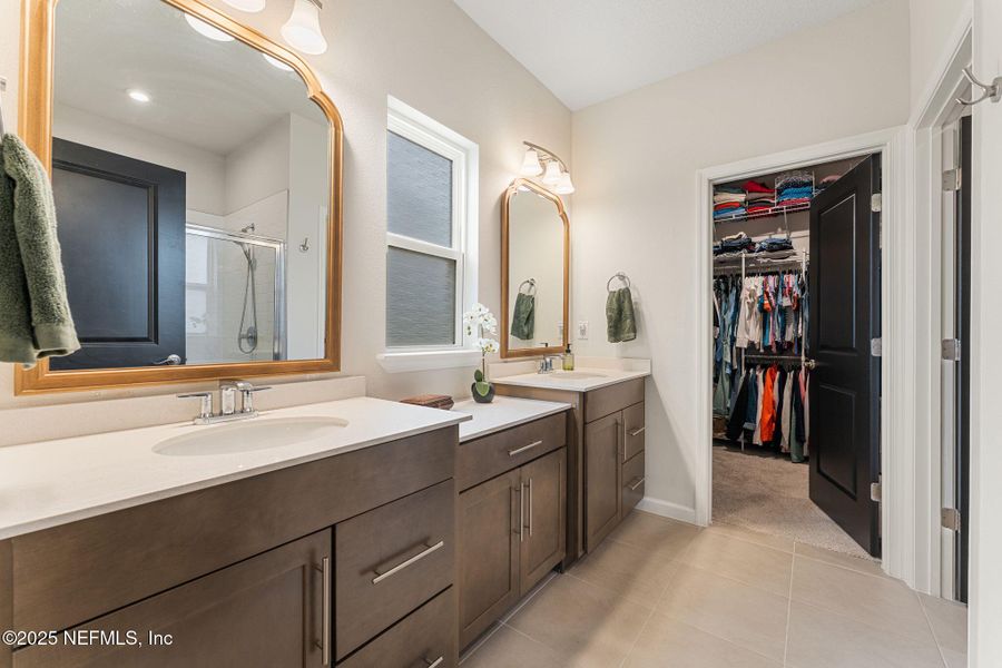 Furnished interior view inside a new home in Seminole Palms Single-Family Homes, Palm Coast (Image 45).