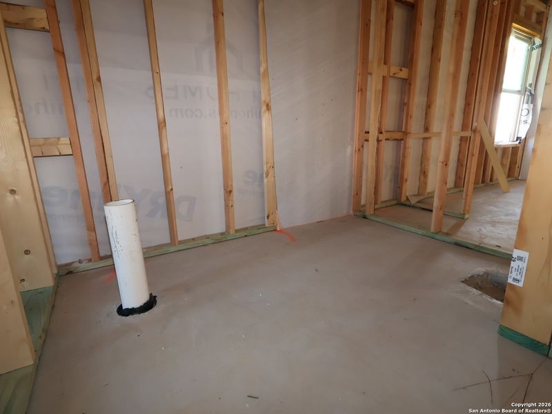 In-progress construction of a new home in Mesquite Ridge, San Antonio, TX (Image 31).