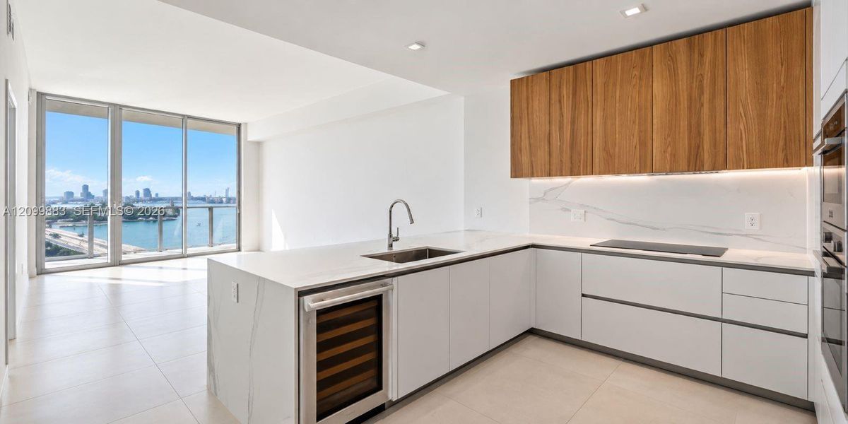 Furnished interior view inside a new home in , Miami (Image 5).