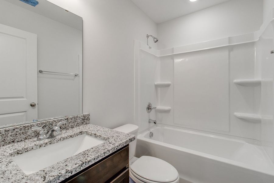 Furnished interior view inside a new home in Astoria, Columbia (Image 10).