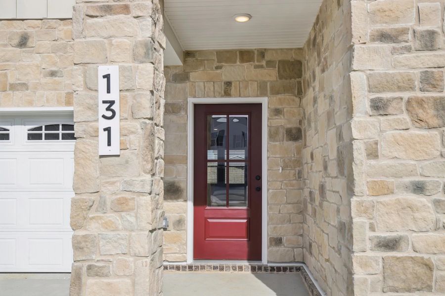 Exterior details and patio area of a home in Ascent at Arbor Ridge, La Vergne (Image 3). Exterior details and patio area of a home in Ascent at Arbor Ridge, La Vergne (Image 3).
