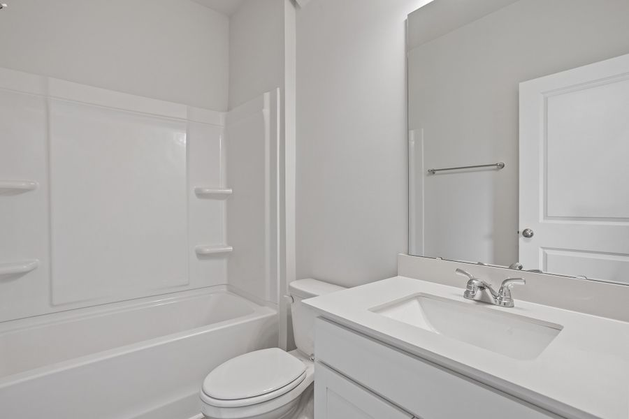 Furnished interior view inside a new home in Cambridge Reserve, Angier (Image 13). Furnished interior view inside a new home in Cambridge Reserve, Angier (Image 13).