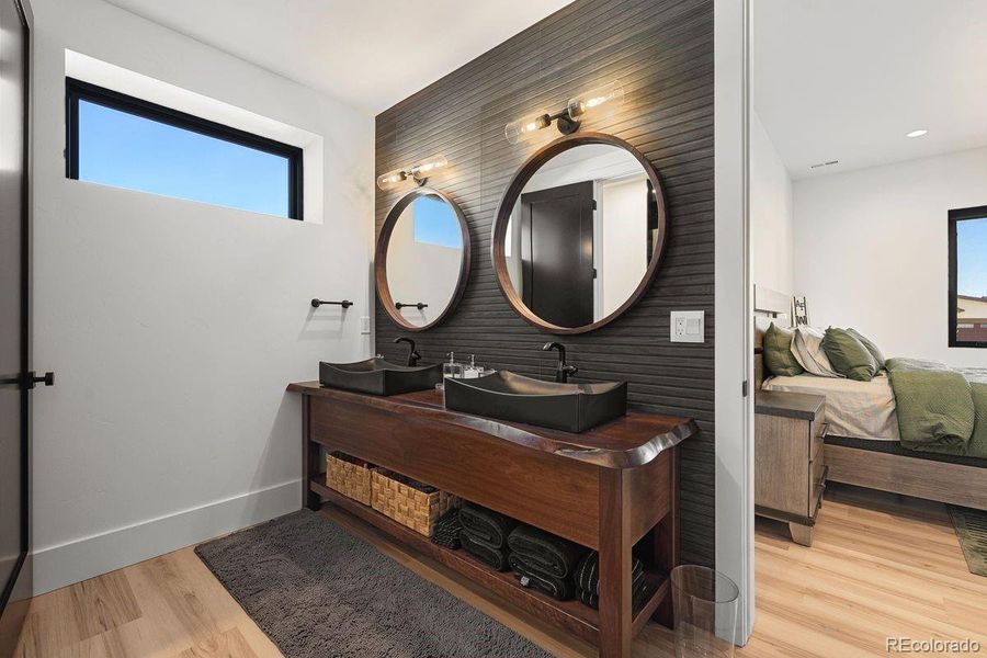 Furnished interior view inside a new home in , Colorado Springs (Image 22).