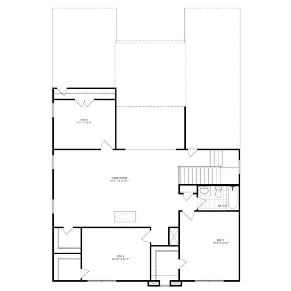W/S #82976 / BG #3: 2nd Floor