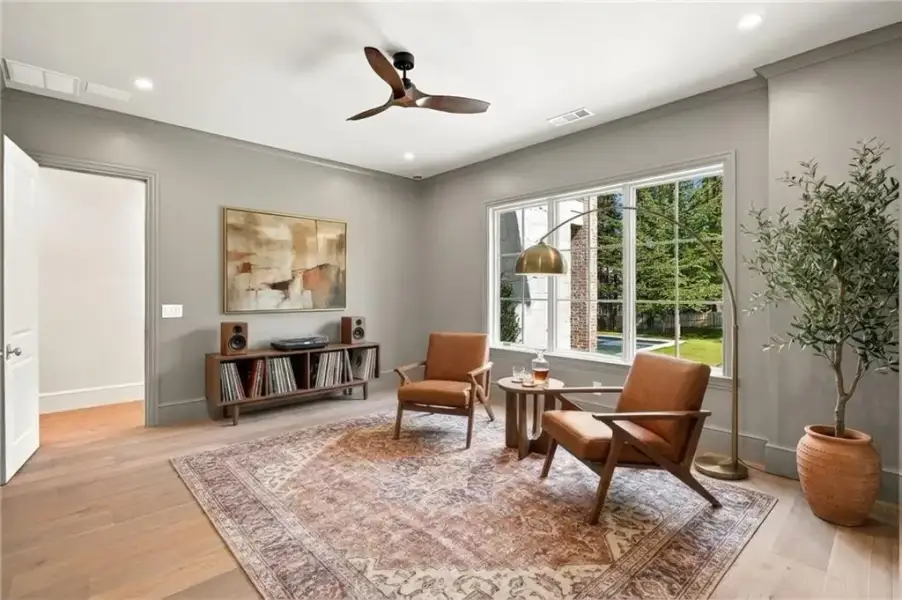 Furnished interior view inside a new home in , Atlanta (Image 8).