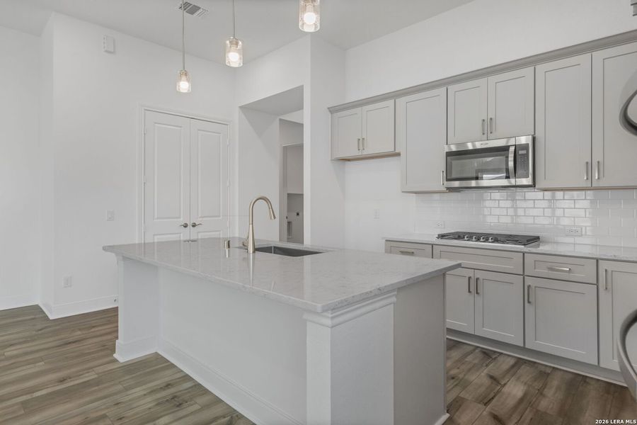 Furnished interior view inside a new home in Corley Farms, Boerne (Image 7).