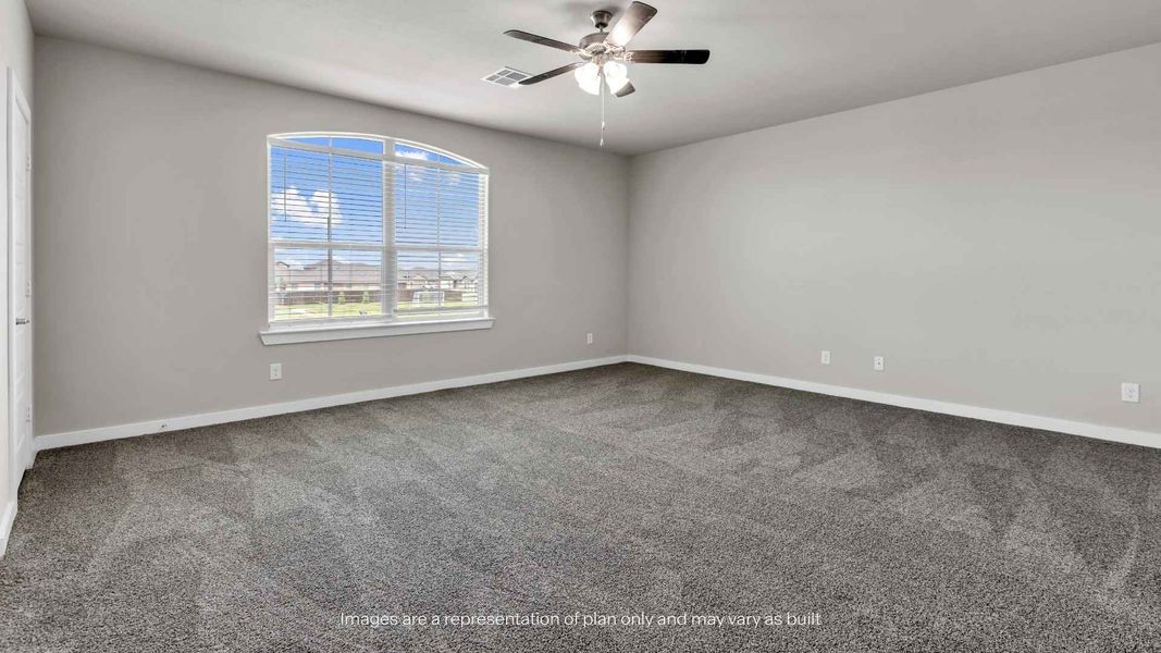 Spacious, unfurnished interior of a new home in Homestead at Parks Bell Ranch, Odessa (Image 24).