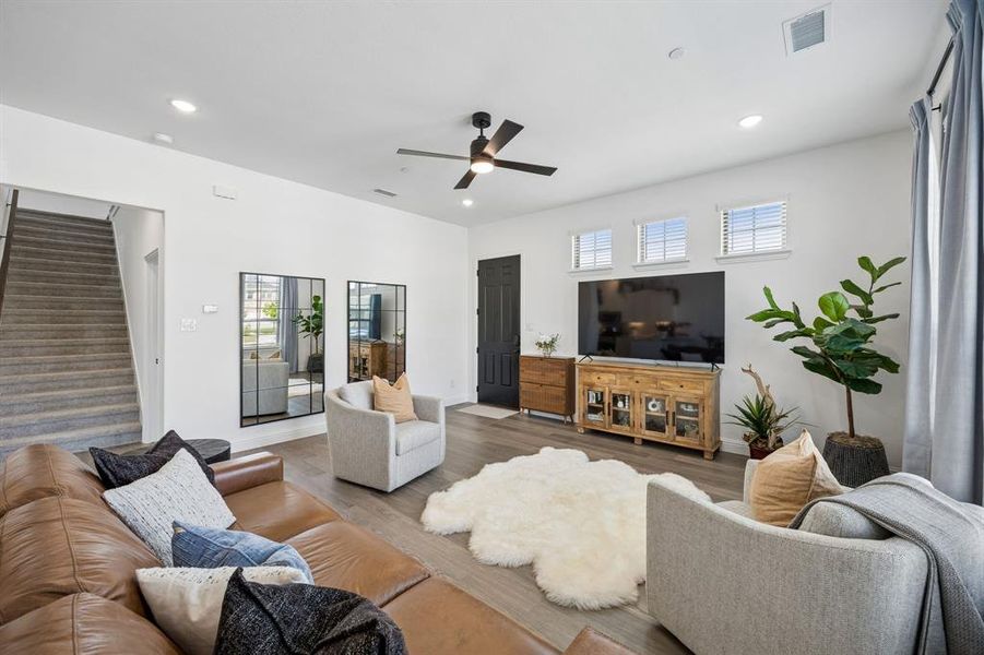 Furnished interior view inside a new home in , Grand Prairie (Image 4).