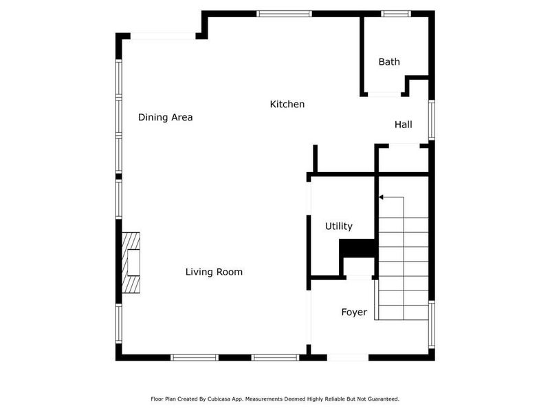 2D floor plan layout of this home in , Ranger, GA (Image 5).