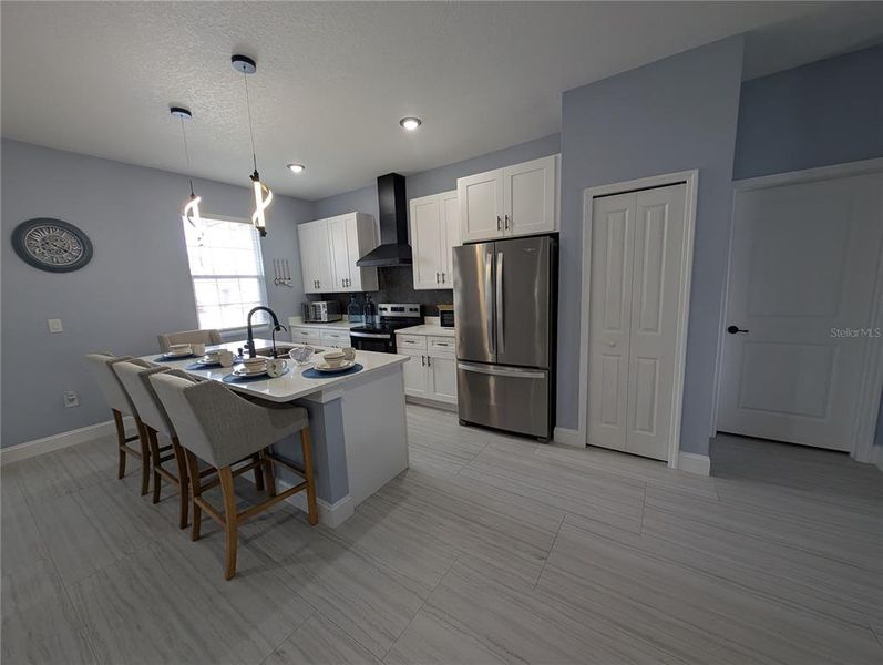 Furnished interior view inside a new home in , Poinciana (Image 42).